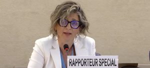 UN Special Rapporteur Francesca Albanese